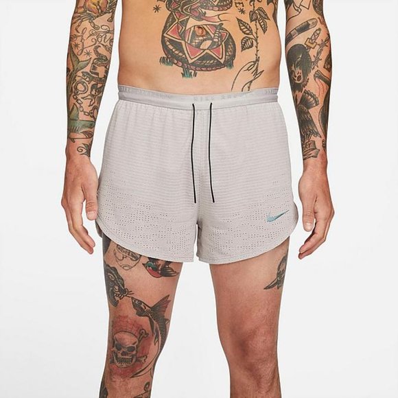 Nike Dri-FIT Run Division Pinnacle Mens Running Shorts Grey DA1294-033 NEW 2XL